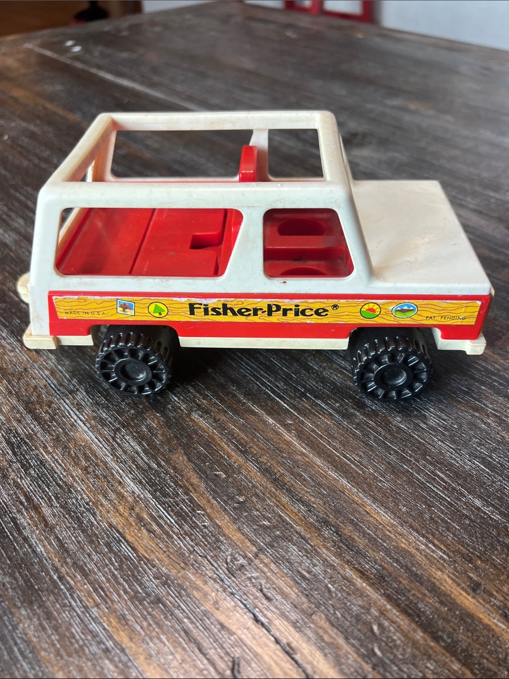 Vintage 1979 Fisher-Price Little People Jeep